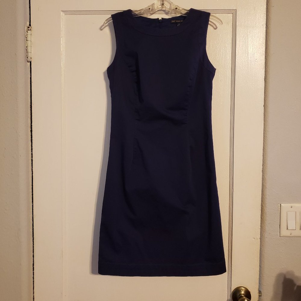 Brooks Brothers 346 Size 2 Navy Sheath Dress